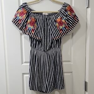 Entro Striped Romper - Small